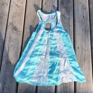 Beautiful Sleeveless Top Lace Small